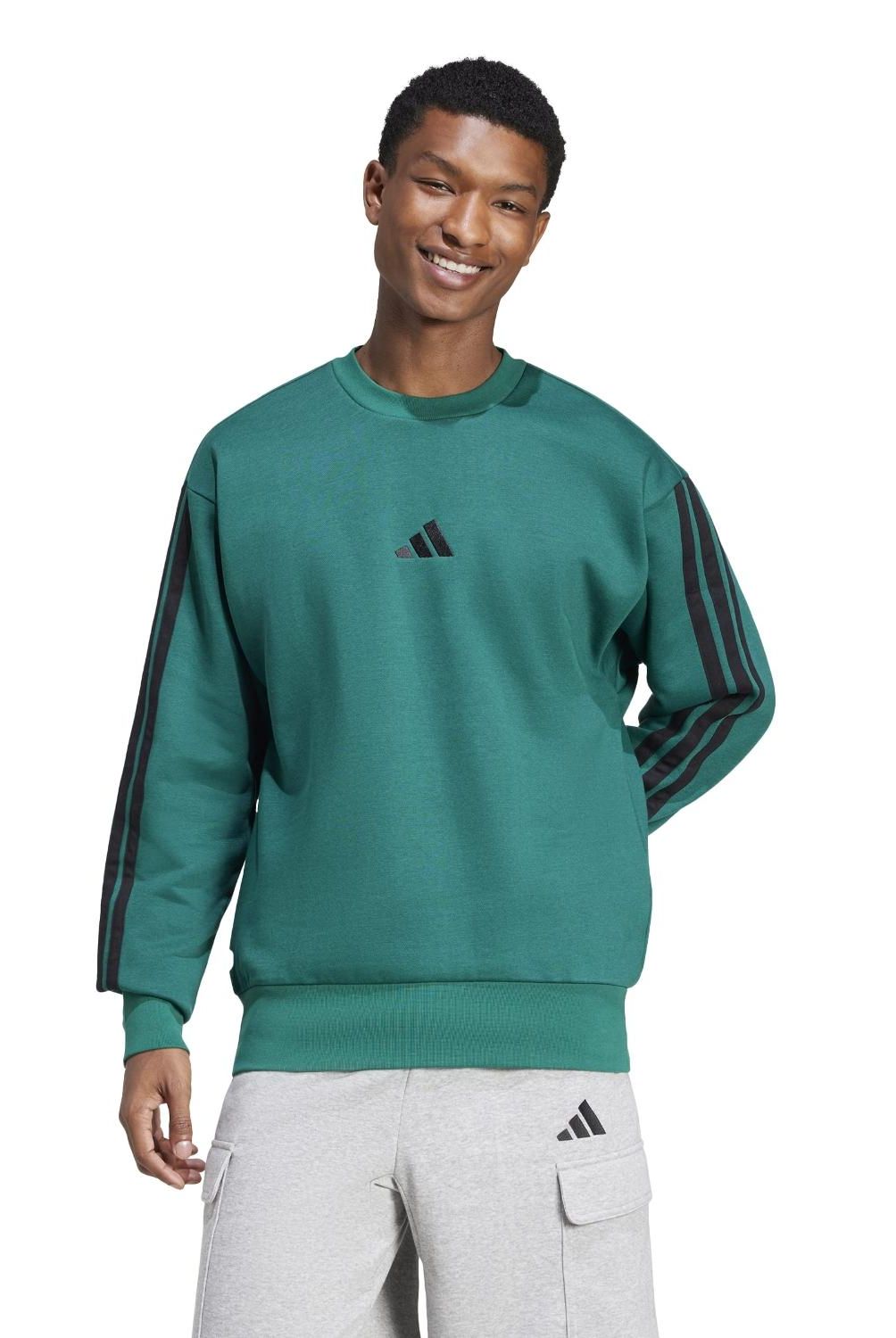 ADIDAS - Polerón Deportivo M 3S Fl Swt Je6306 Hombre Adidas