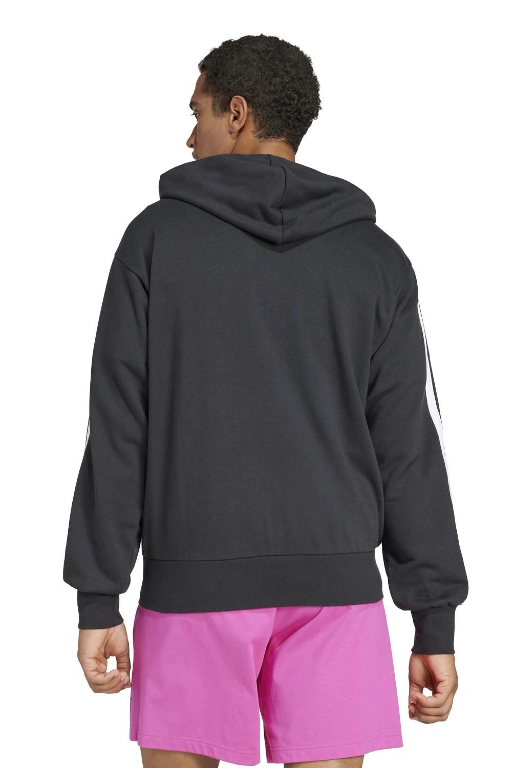 ADIDAS - Polerón Deportivo M 3S Ft Fz Hd Jd1877 Hombre Adidas