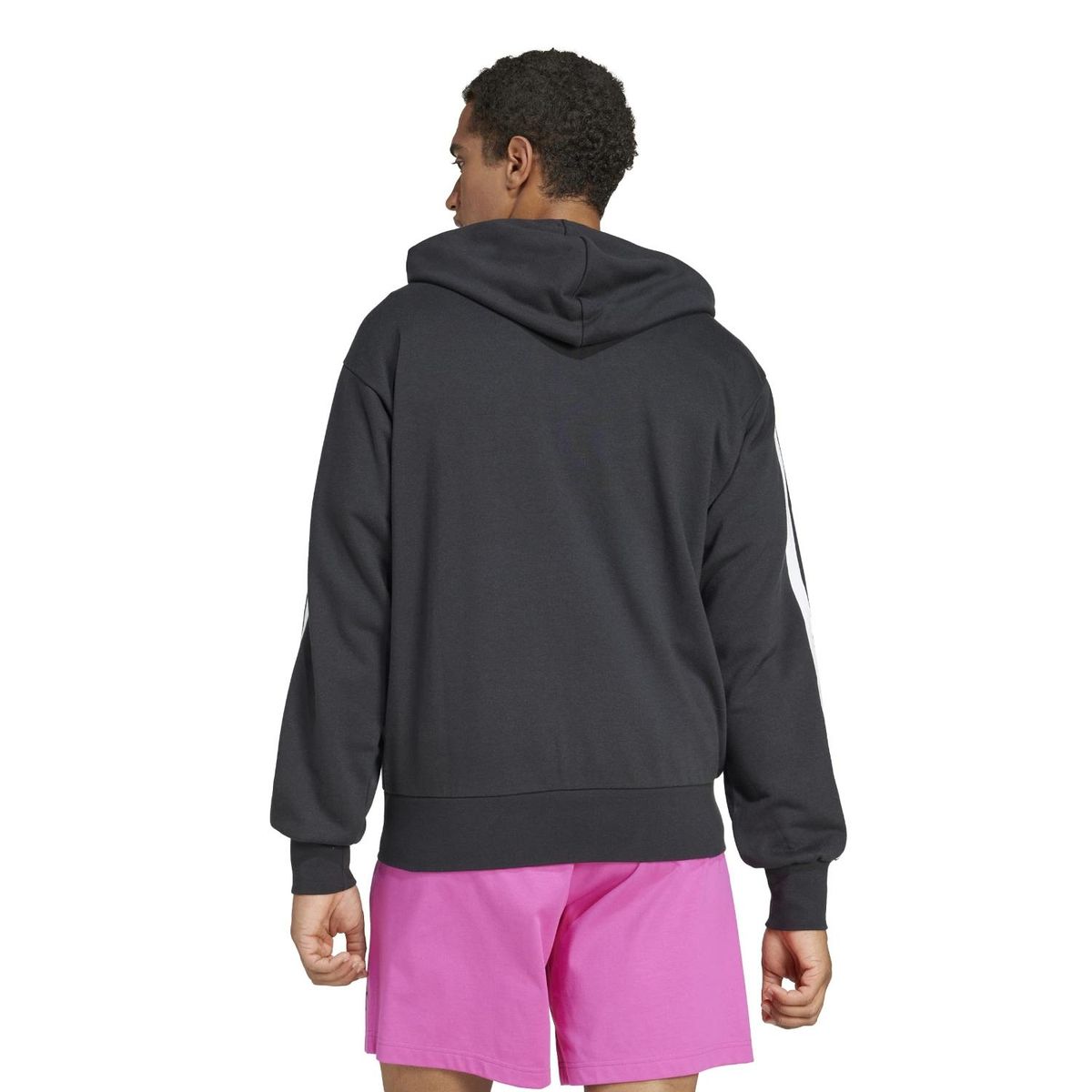 ADIDAS - Polerón Deportivo M 3S Ft Fz Hd Jd1877 Hombre Adidas