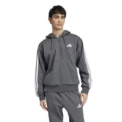 ADIDAS - Polerón Deportivo M 3S Fl Fz Hd Jn2466 Hombre