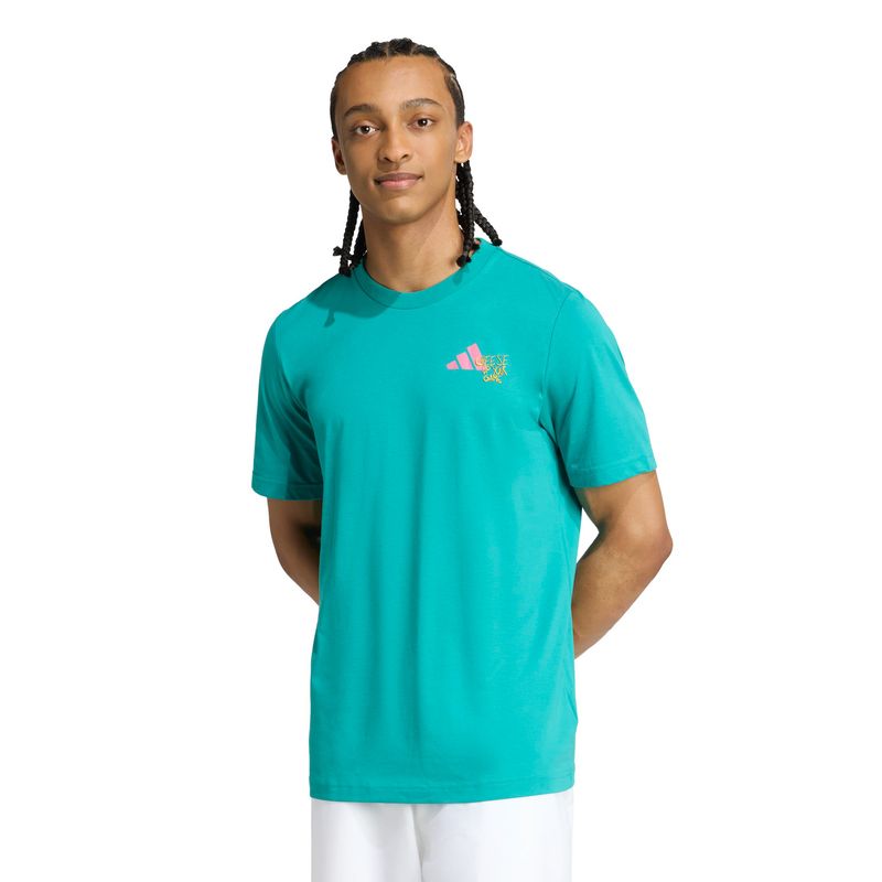 ADIDAS - Polera Manga Corta Padel G T Jm8959 Hombre Adidas