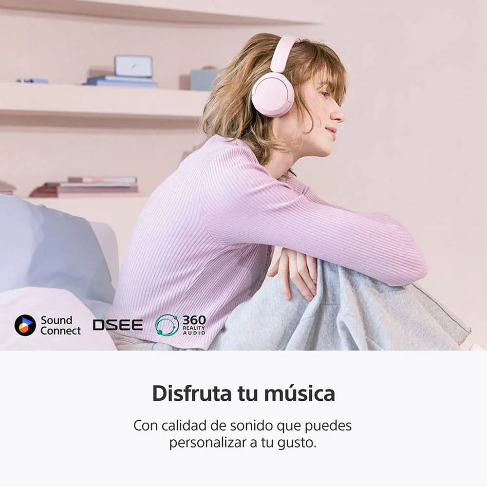 Sony WH-CH520 Rosado, foto 5
