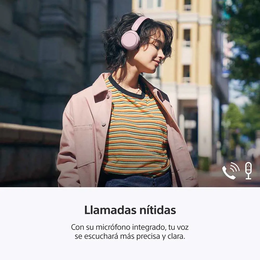 Sony WH-CH520 Rosado, foto 9