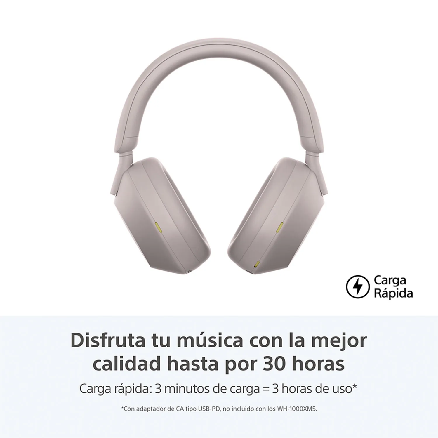 SONY Audífono Inalambricos Sony con Cancelación de Ruido WH
