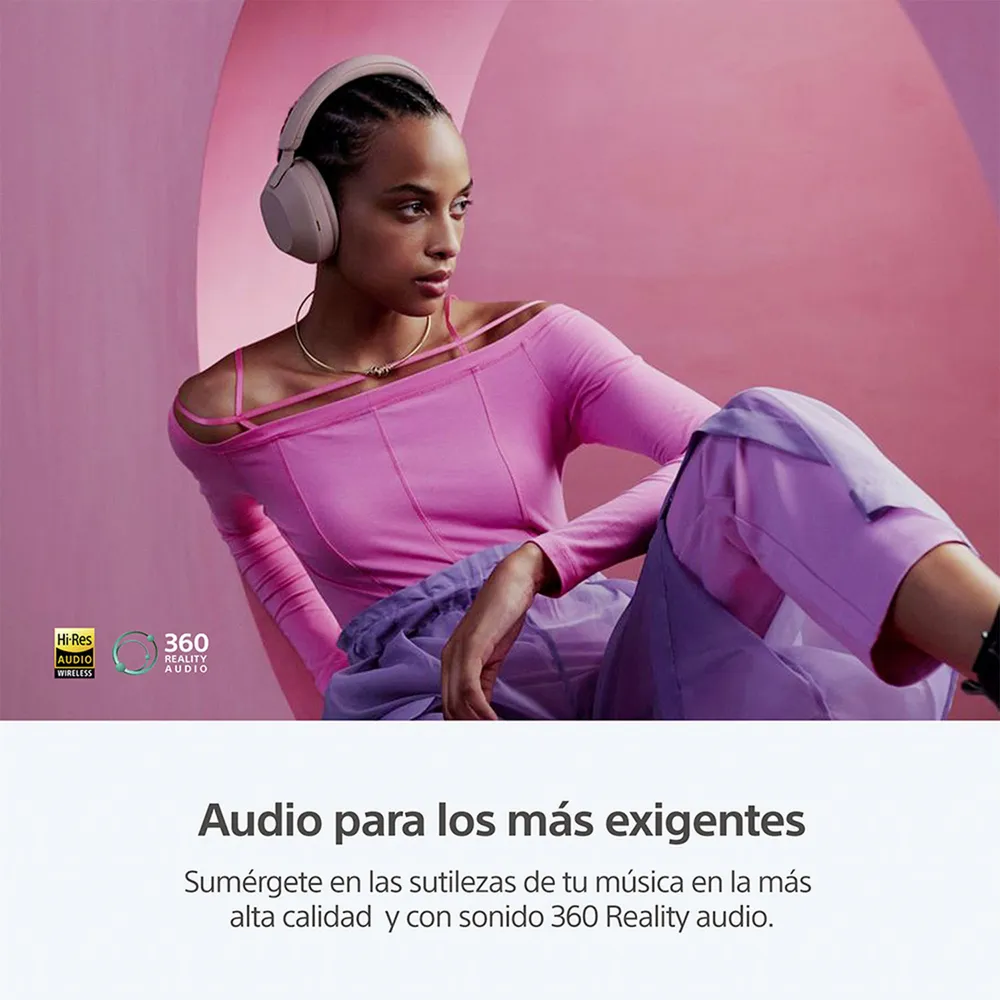 Sony WH-1000XM5 Rosado, foto 8