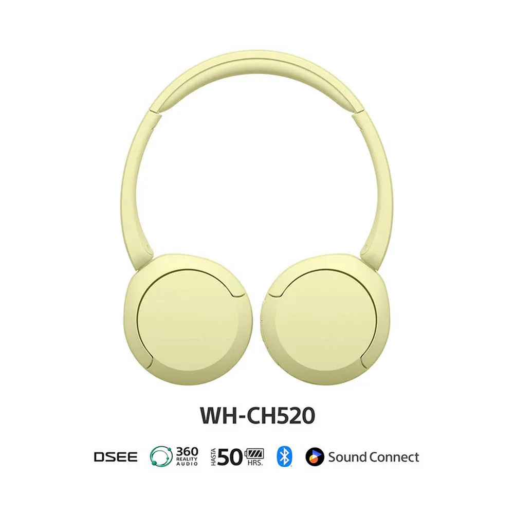 Sony WH-CH520 Amarillo, foto 2