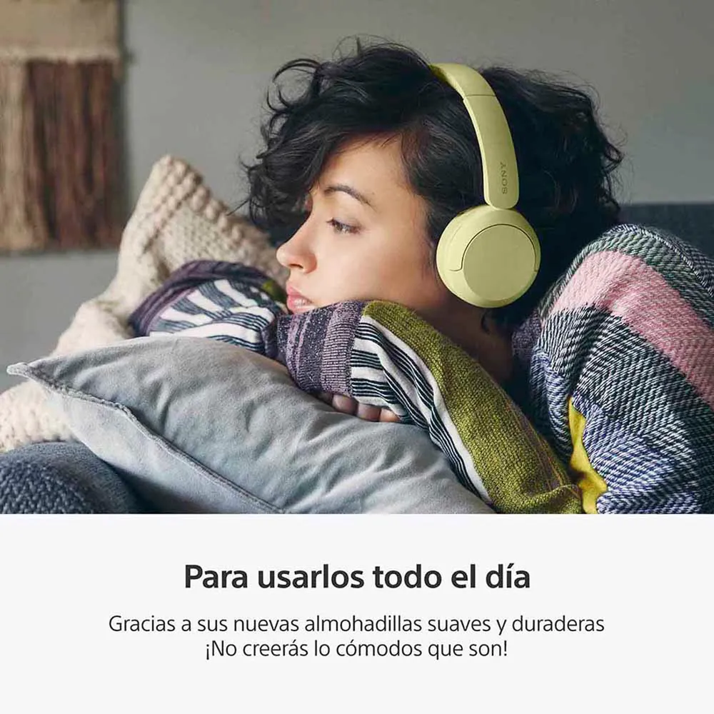 Sony WH-CH520 Amarillo, foto 7