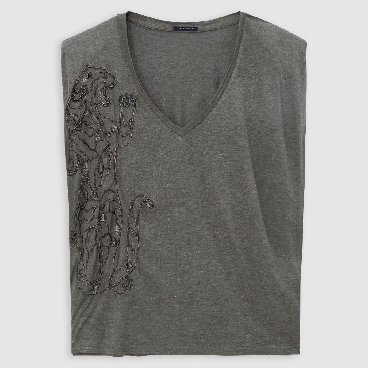 IKKS - Polera Detalle Bordado Mujer IKKS