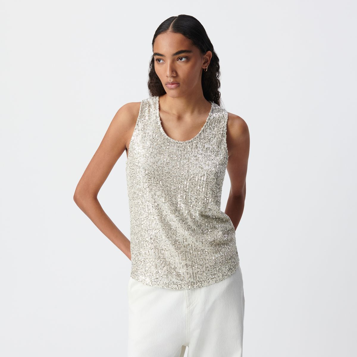 IKKS - Polera Lentejuelas Mujer IKKS