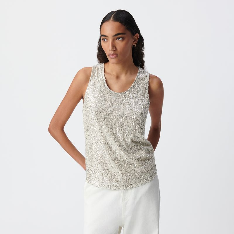 IKKS - Polera Lentejuelas Mujer IKKS