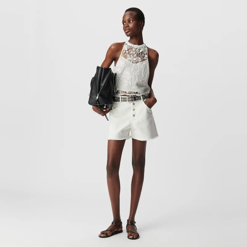 IKKS - Blusa Bordada Mujer IKKS