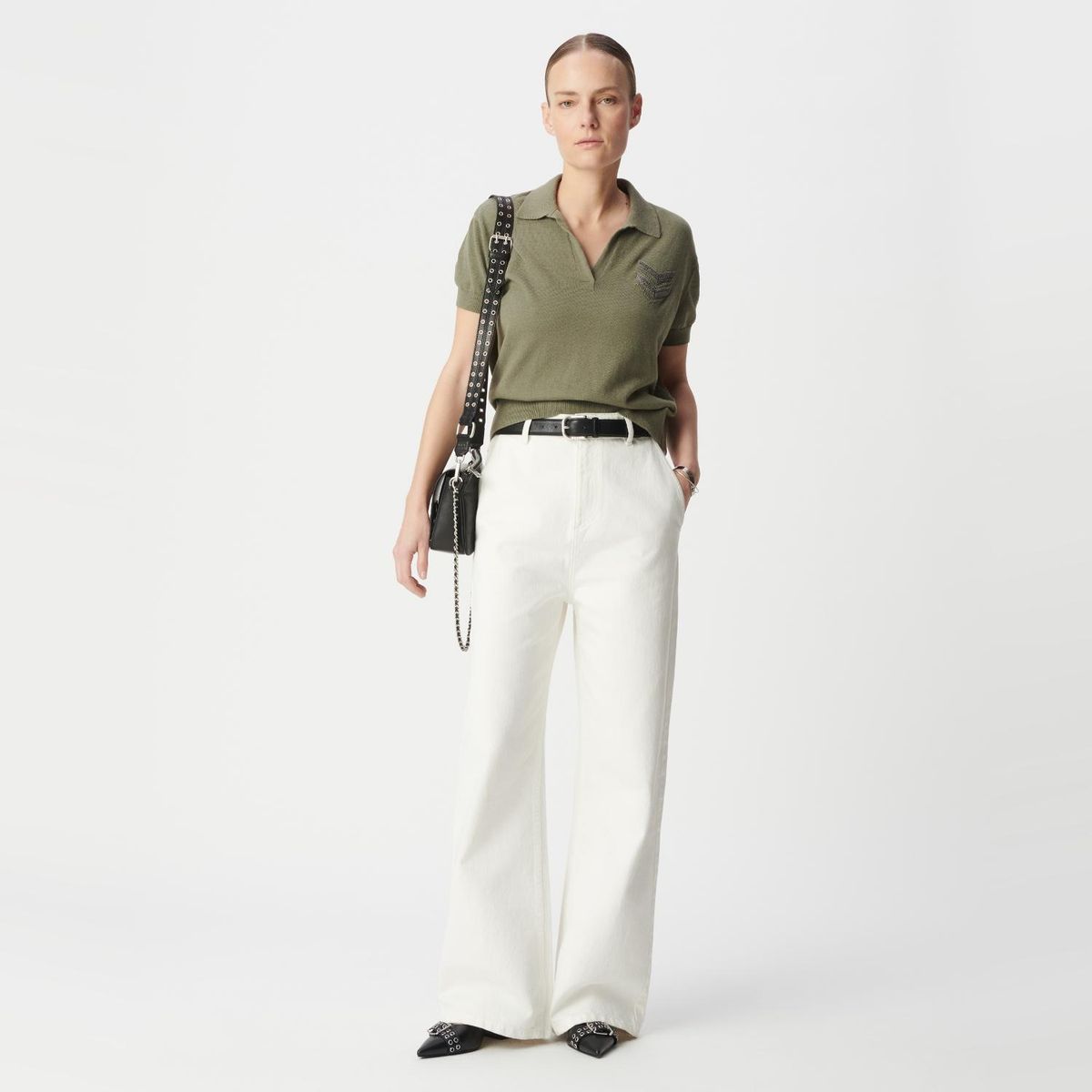 IKKS - Polera Cuello Polo Mujer IKKS