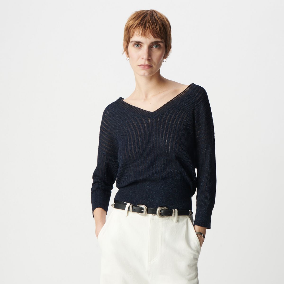 IKKS - Sweater Cuello en V