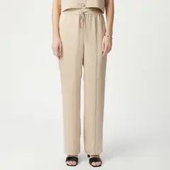 IKKS - Pantalón Beige Mujer