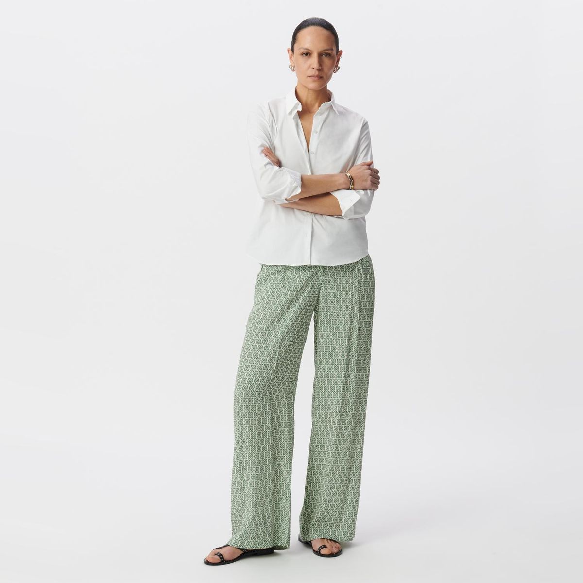 IKKS - Pantalón Estampado Mujer IKKS