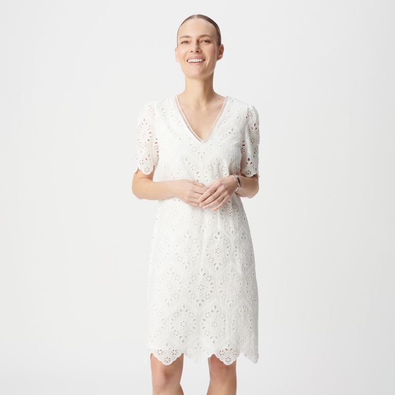 IKKS - Vestido Corto Bordado IKKS
