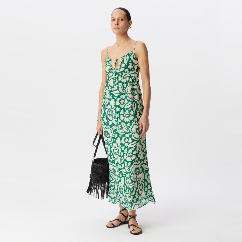 IKKS - Vestido Estampado Mujer IKKS
