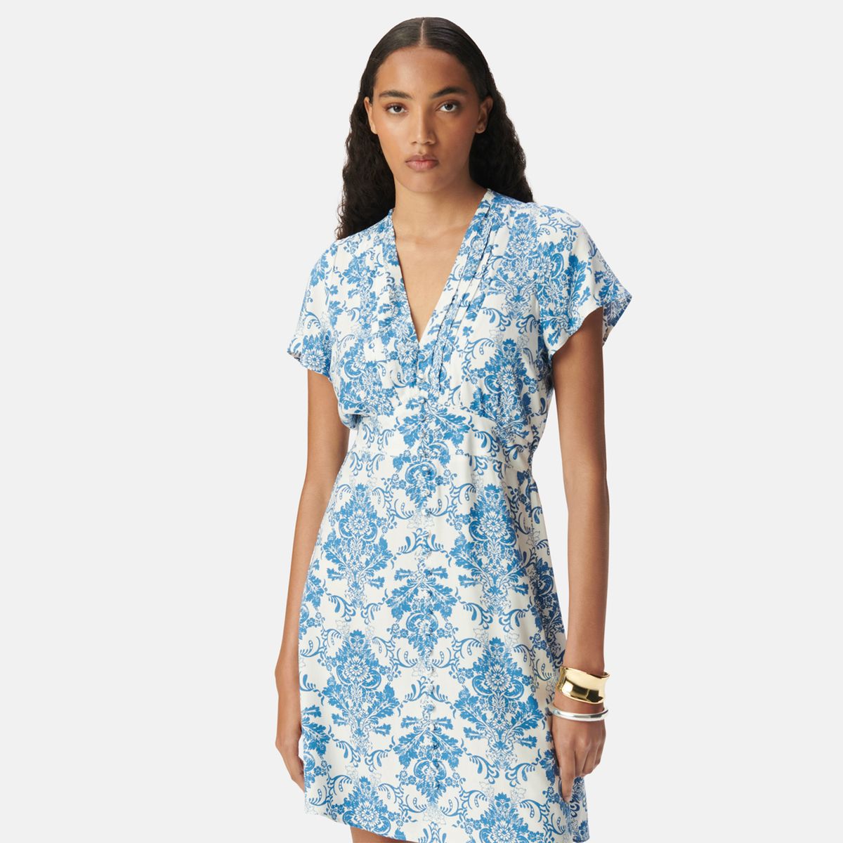 IKKS - Vestido Corto Estampado Mujer IKKS