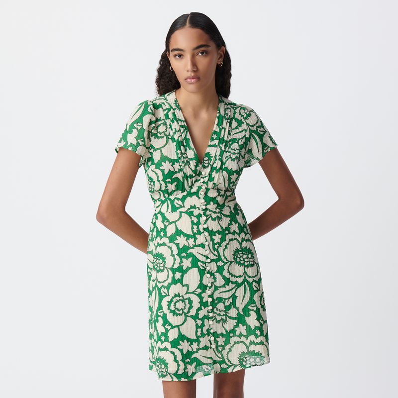IKKS - Vestido Corto Estampado Mujer IKKS