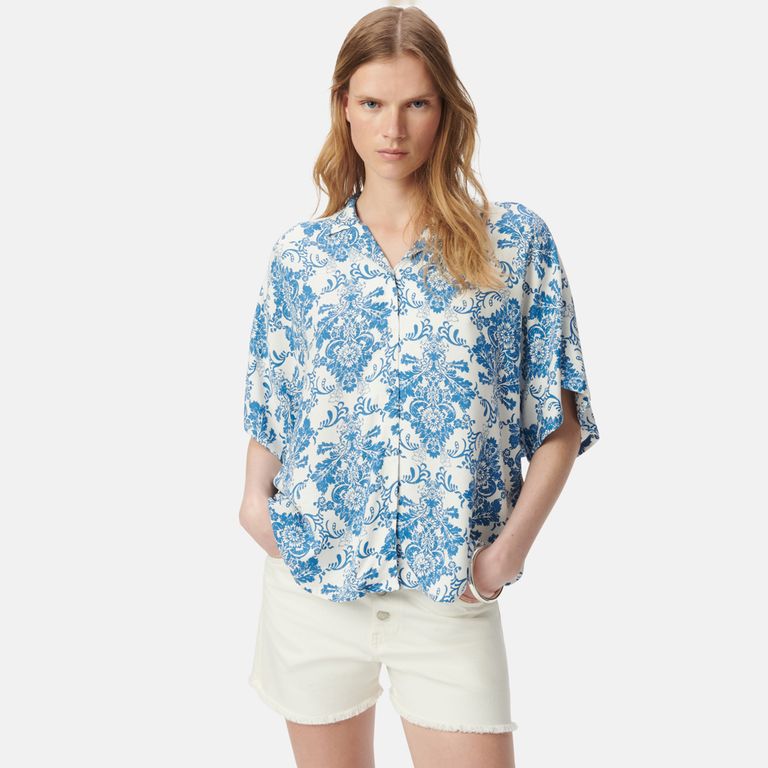 IKKS Blusa Estampada Mujer