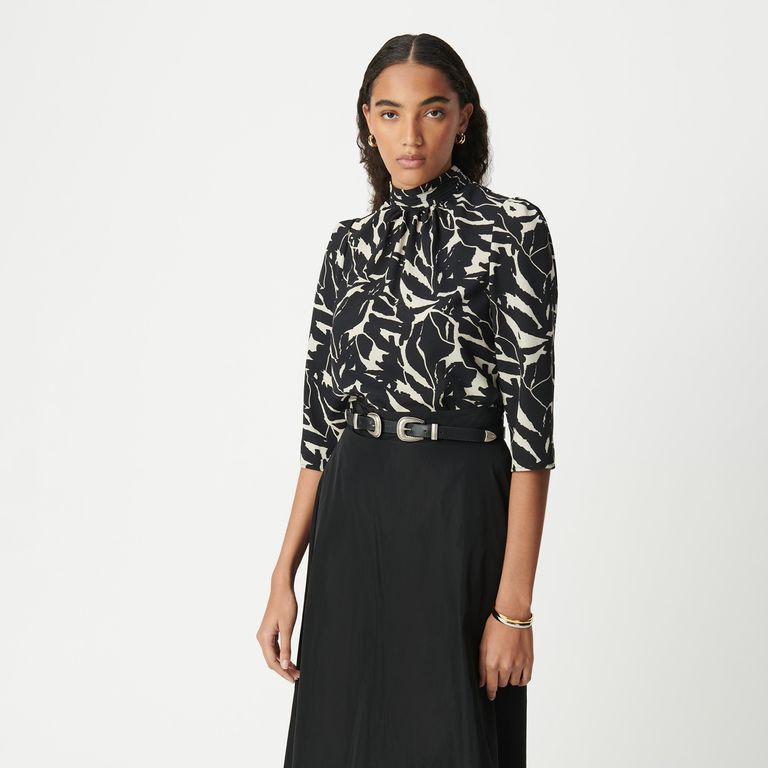 IKKS Blusa Estampada Mujer