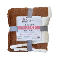 DORAL - Frazada Plush Sherpa Deluxe