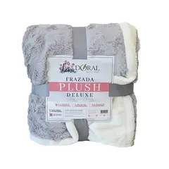DORAL - Frazada Plush Sherpa Deluxe