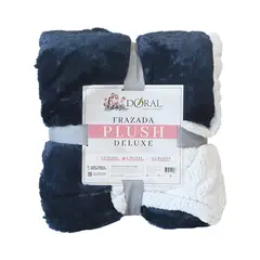 DORAL - Frazada Plush Sherpa Deluxe