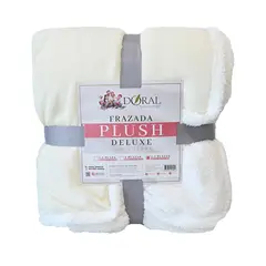 DORAL - Frazada Plush Sherpa Deluxe