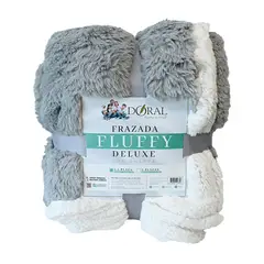 DORAL - Frazada Fluffly Sherpa Deluxe