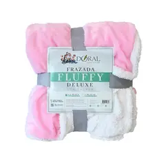 DORAL - Frazada Fluffly Sherpa Deluxe