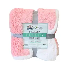 DORAL - Frazada Fluffly Sherpa Deluxe