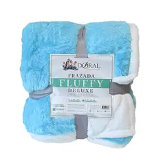 DORAL - Frazada Fluffly Sherpa Deluxe