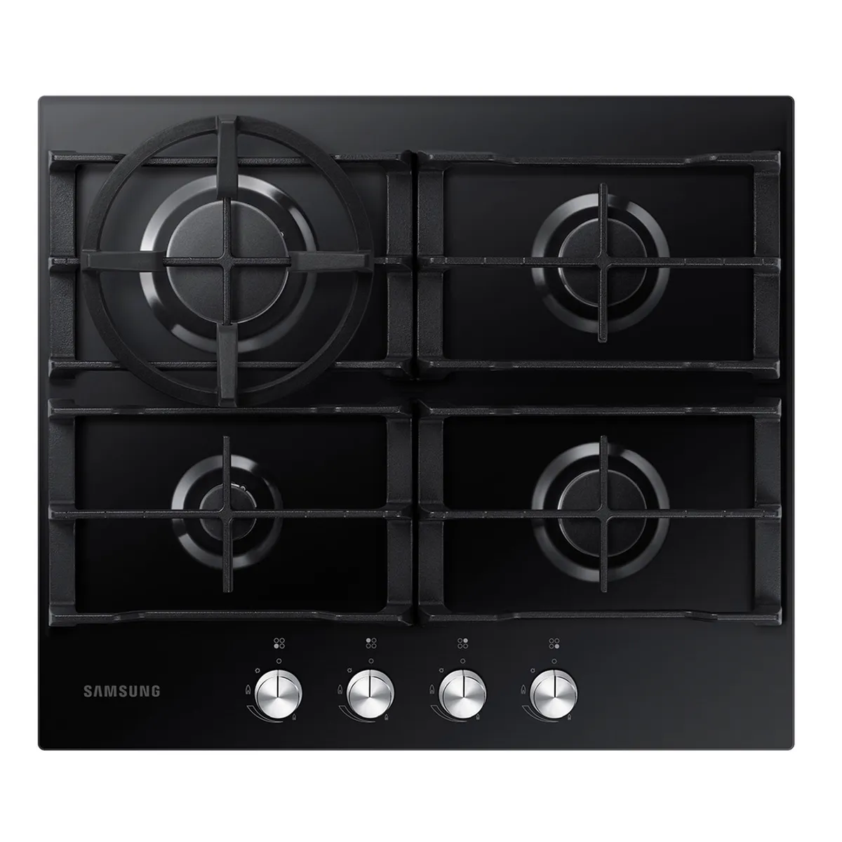 SAMSUNG - Encimera a Gas 4 Quemadores Negra Samsung