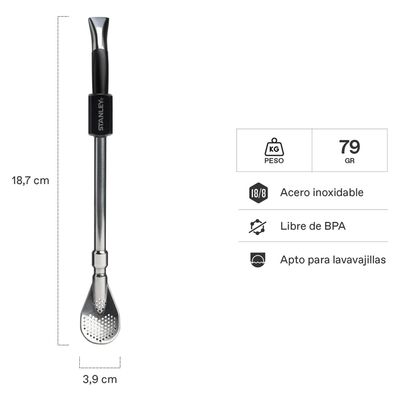 Imagen 2 del producto Bombilla Spoon Yerba Mate