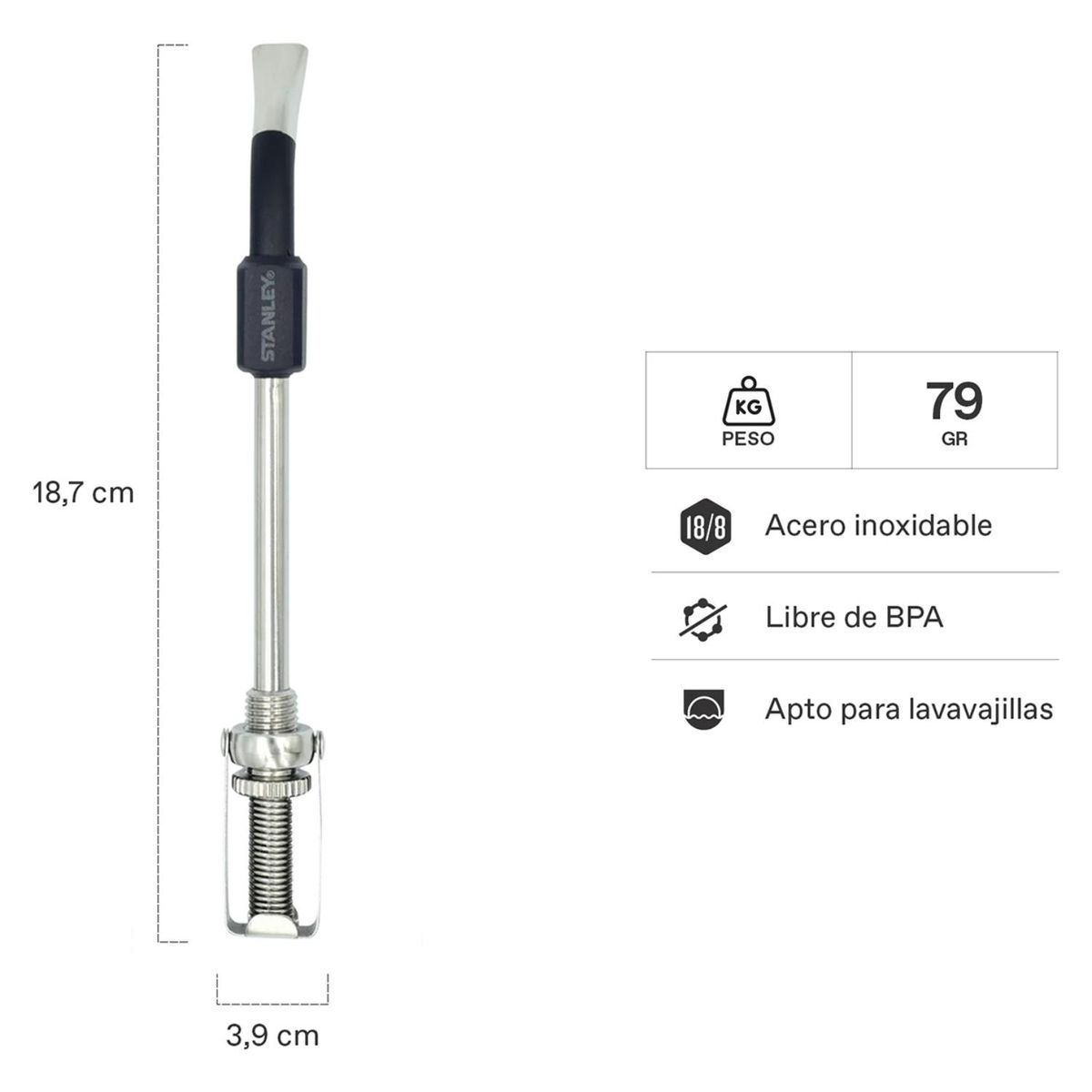 STANLEY - Bombilla Spring Yerba Mate Stanley