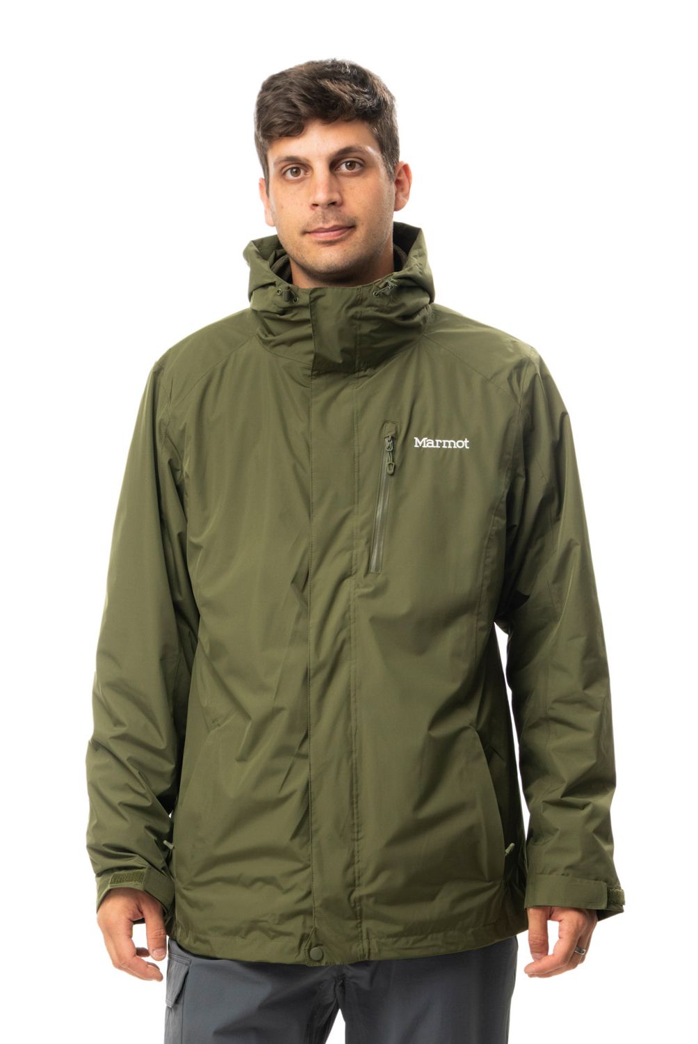 MARMOT - Chaqueta 3 En 1 Campisi Nori Hombre Marmot