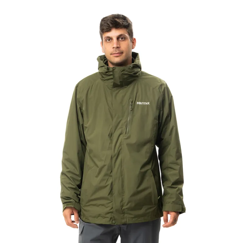 MARMOT - Chaqueta 3 En 1 Campisi Nori Hombre Marmot