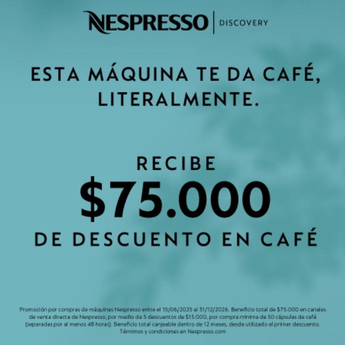 NESPRESSO - Cafeteras con Cápsulas Edición Limitada Vertuo Pop Negra Nespresso