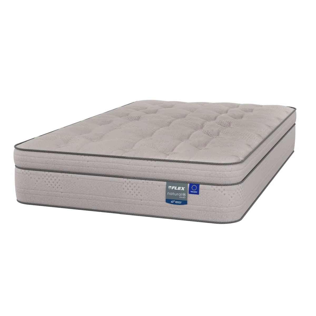 FLEX - Colchón Natural Pocket 1.5 Plazas Flex