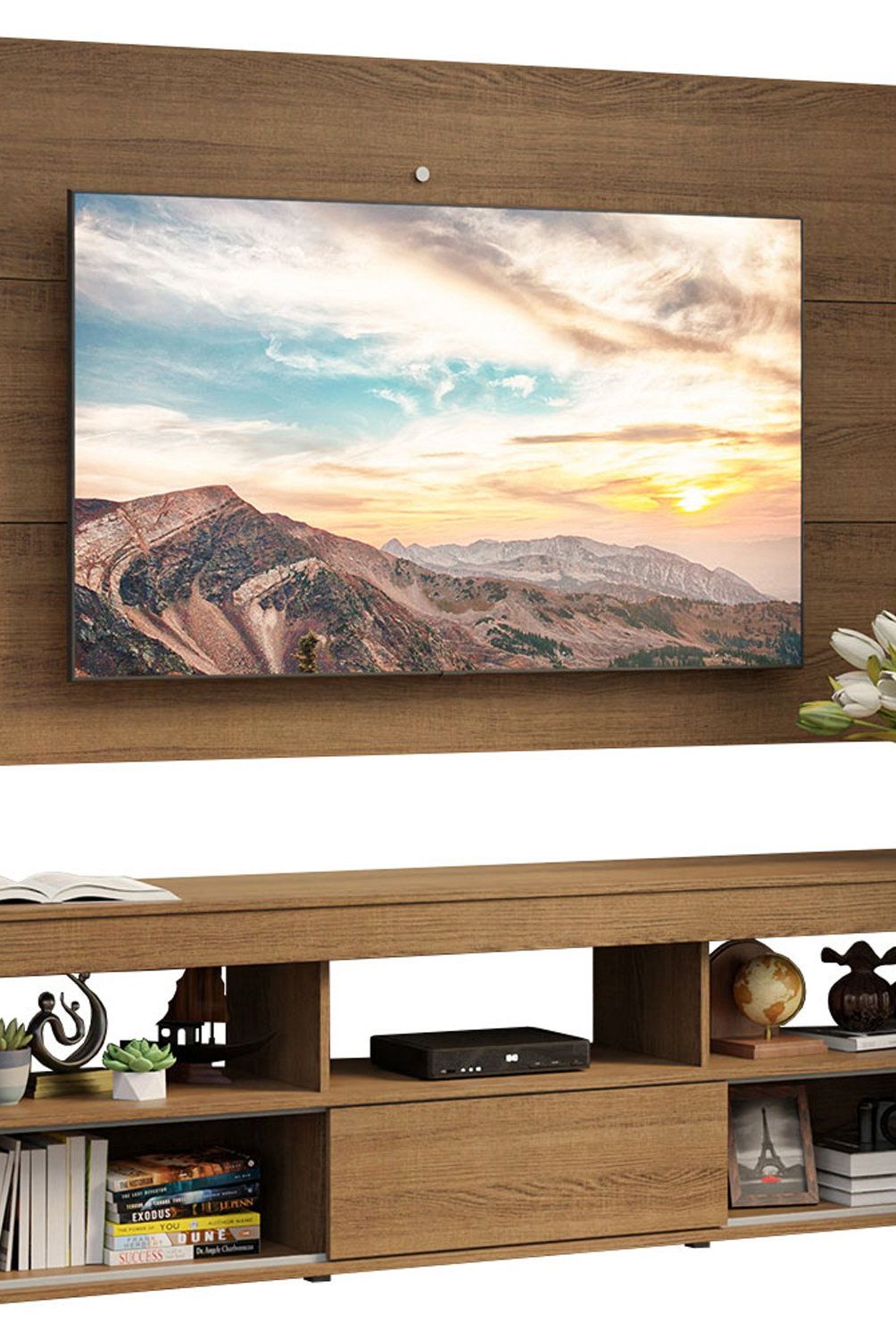 VEKKAHOME - Rack + Panel Tv Orlando 65" Vekkahome