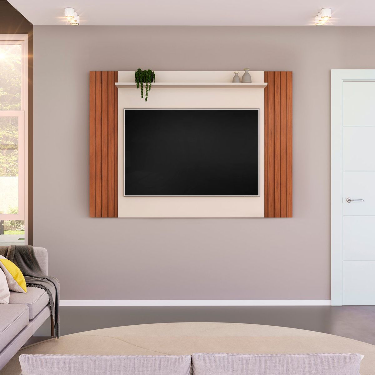 VEKKAHOME - Panel Tv Extensible Trend 65" Vekkahome
