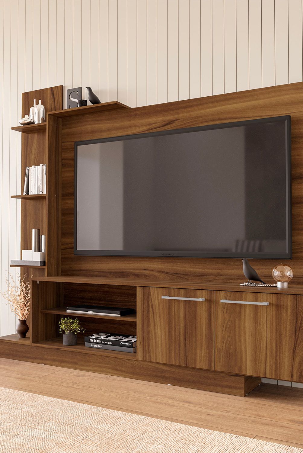 VEKKAHOME - Home Tv Reina 55" Café Vekkahome