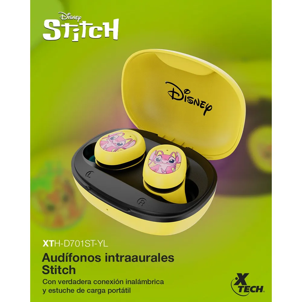 Xtech Lilo & Stitch XTH-D701ST Amarillo, foto 10