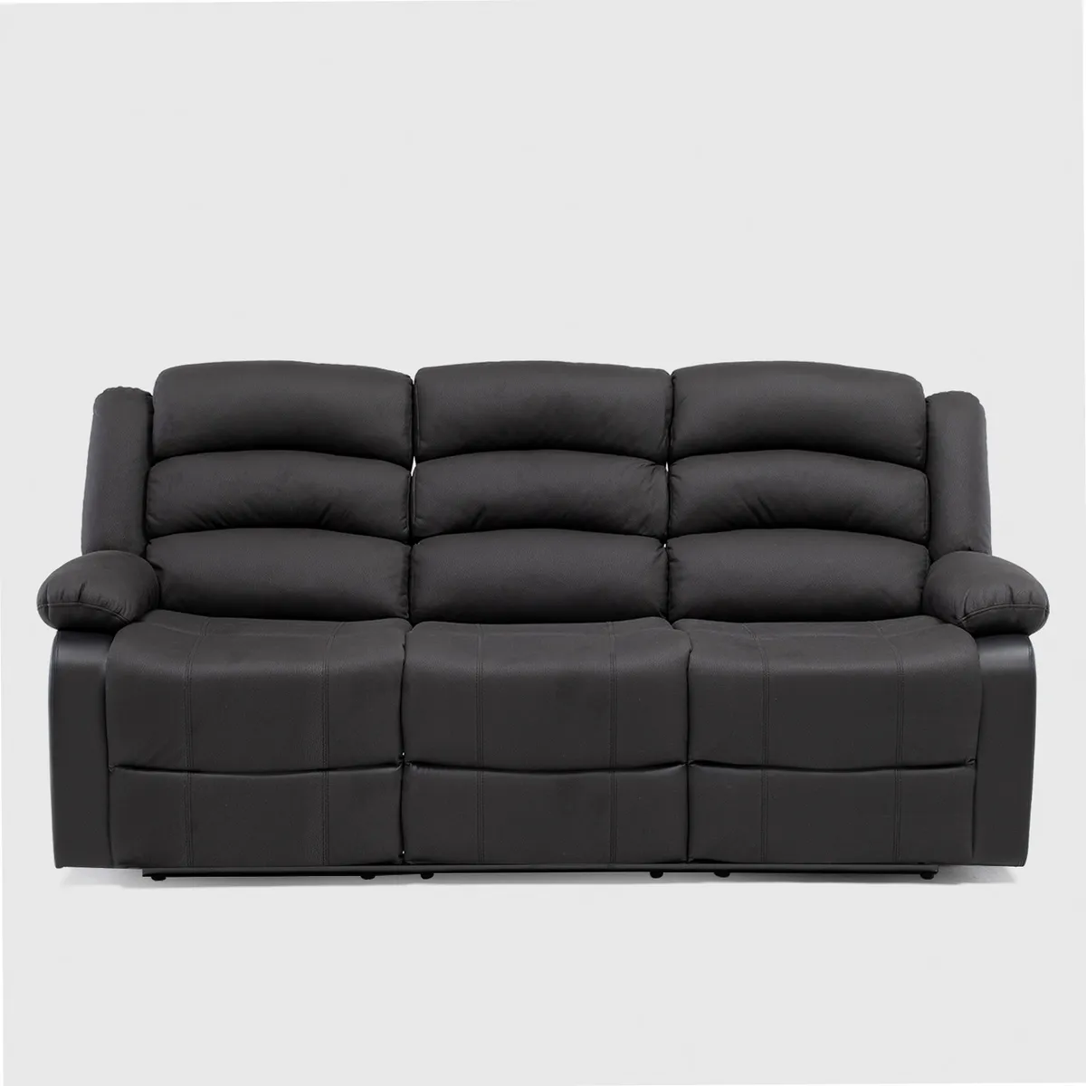 DANIELS - Sofá Reclinable 3 Cuerpos Praga Tela Daniels