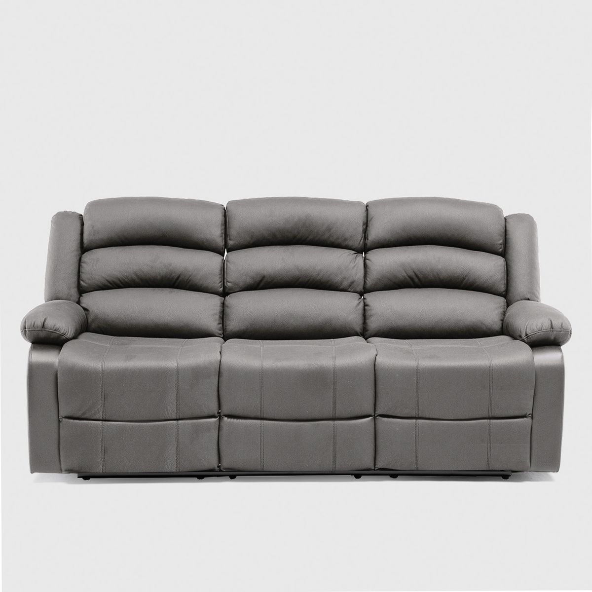 DANIELS - Sofá Reclinable 3 Cuerpos Praga Tela Daniels