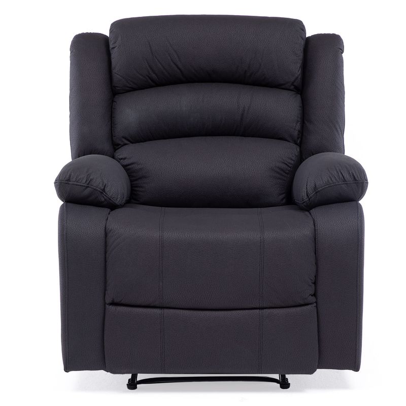 DANIELS - Berger Reclinable Praga Tela Negro Daniels