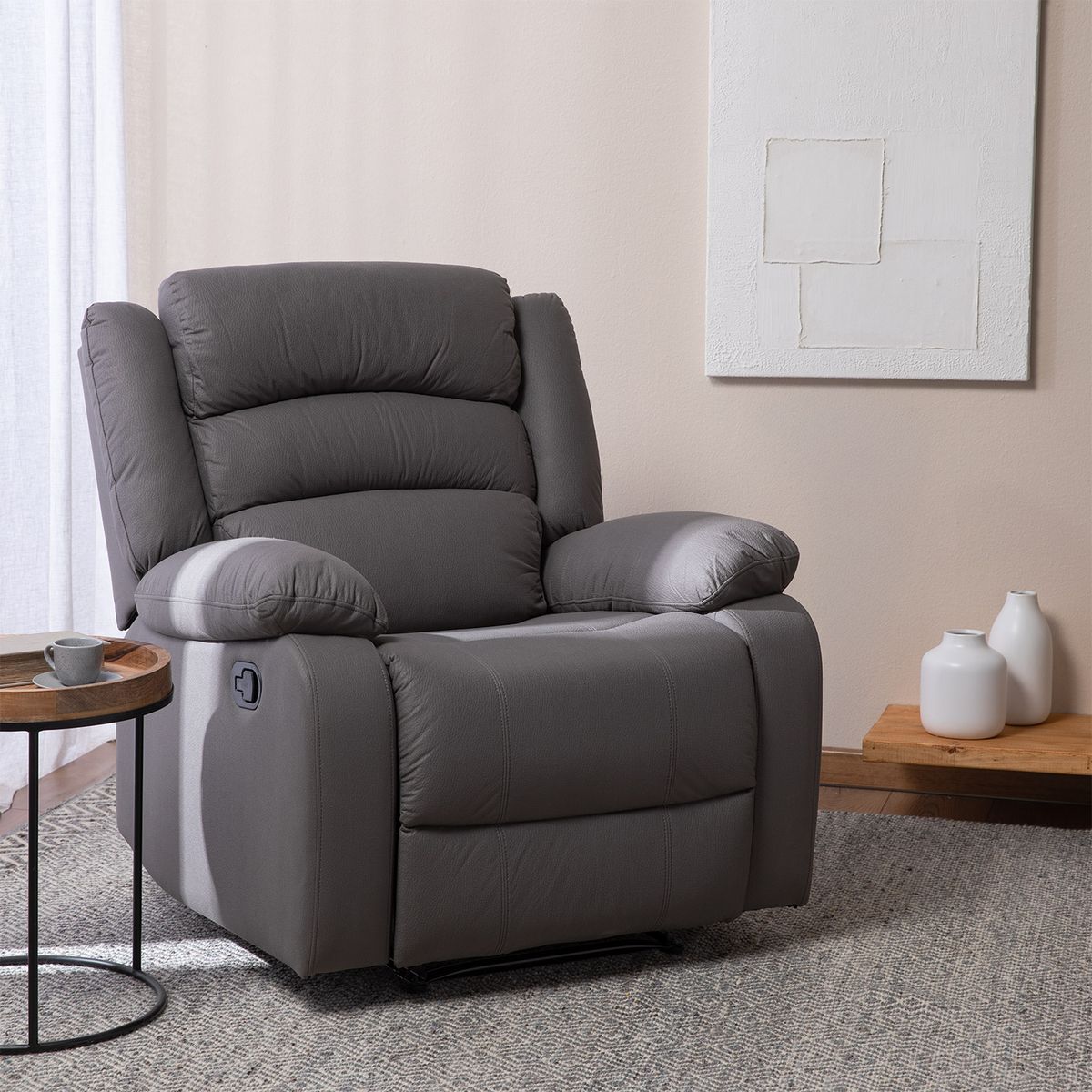 DANIELS - Berger Reclinable Praga Tela Daniels