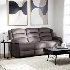 DANIELS - Sofá Reclinable 3 Cuerpos New Dan Tela