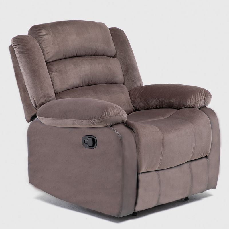 DANIELS - Berger Reclinable New Dan Tela Gris Daniels
